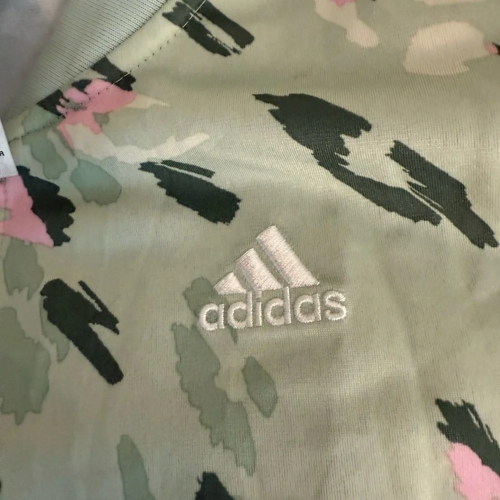 Adidas Mint Green and Soft Pink Jacket